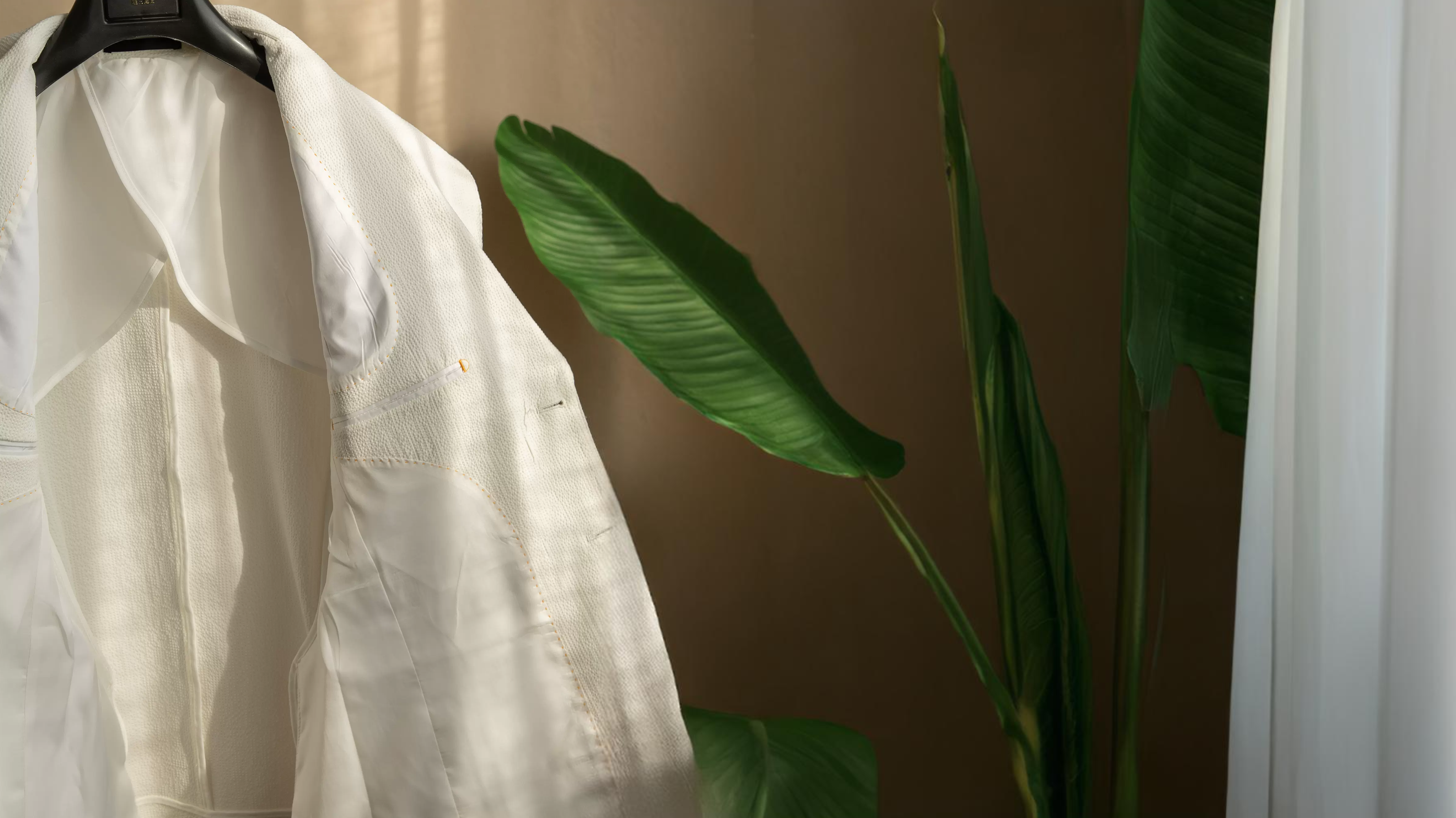 Custom-tailored jackets from Westwood Hart showcasing lined and unlined options for men