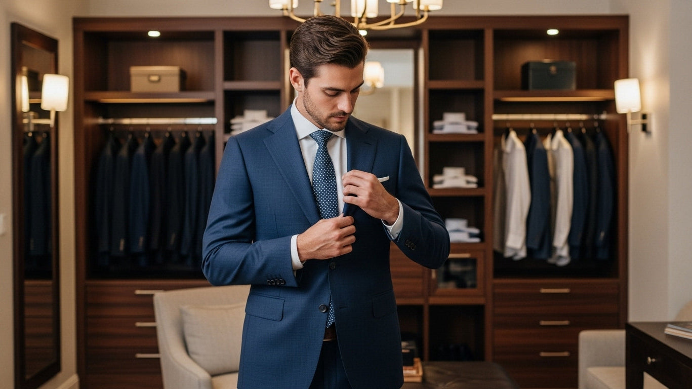 Garment care tips for men 2025 showing essential tools and proper clothing storage techniques for suit maintenance including high quality hangers clothes brush steamer for gentleman's guide to clothes care and caring for clothes longevity