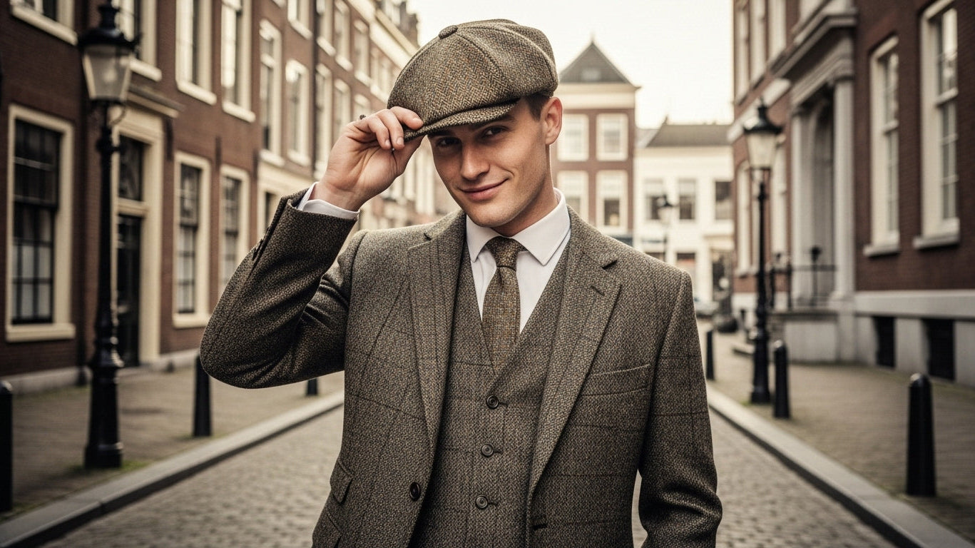 Peaky Blinders style suit