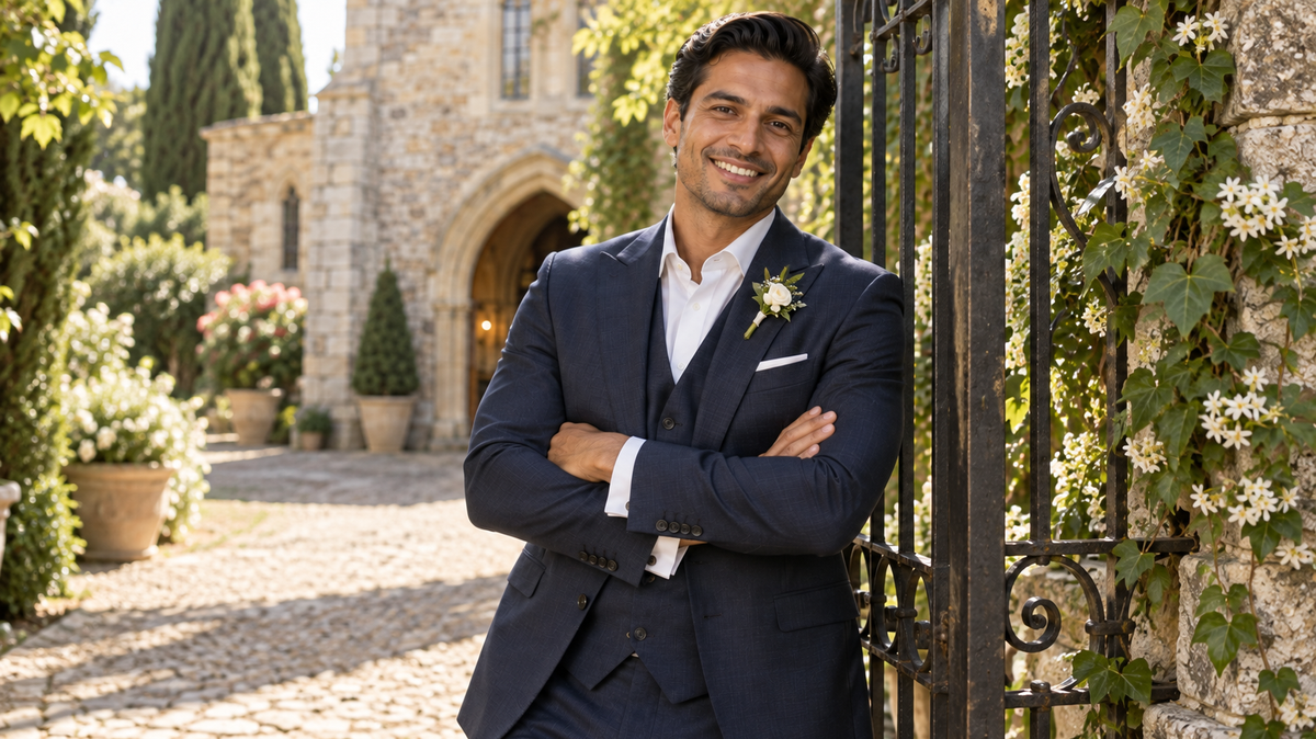Wedding suit guide for men from dress code to fit