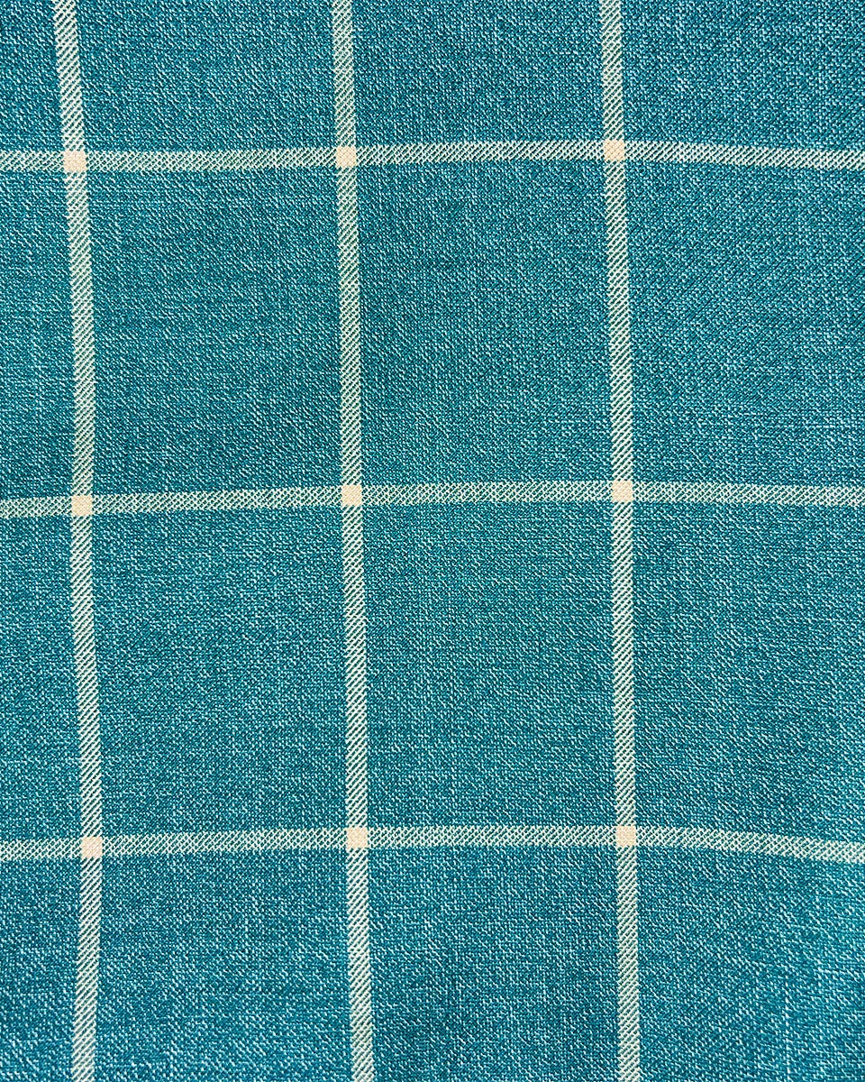 Carribean Green Windowpane Sportcoat suitable for tuxedos