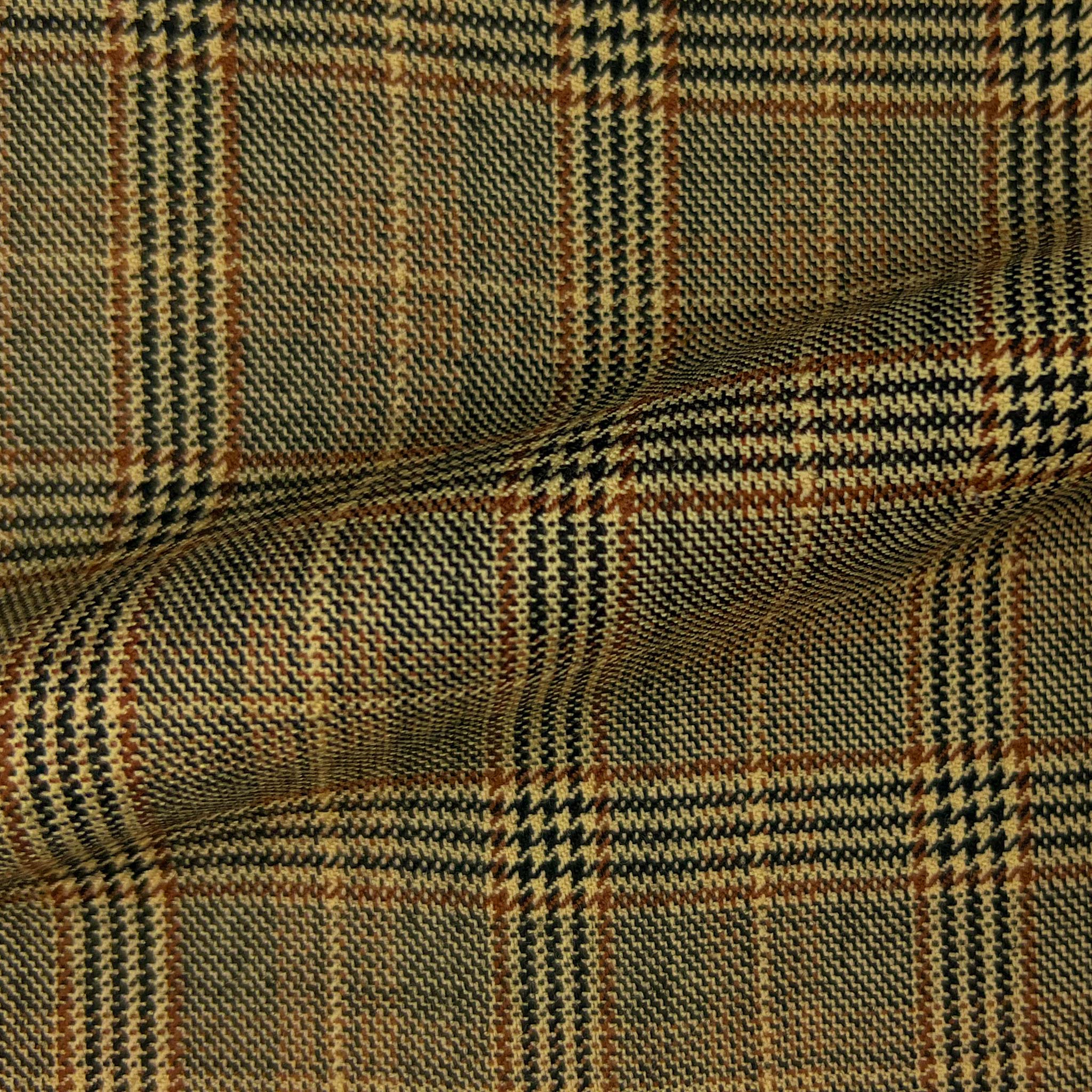 Westwood Hart Online Custom Hand Tailor Suits Sportcoats Trousers Waistcoats Overcoats Brown Prince Of Wales Plaid