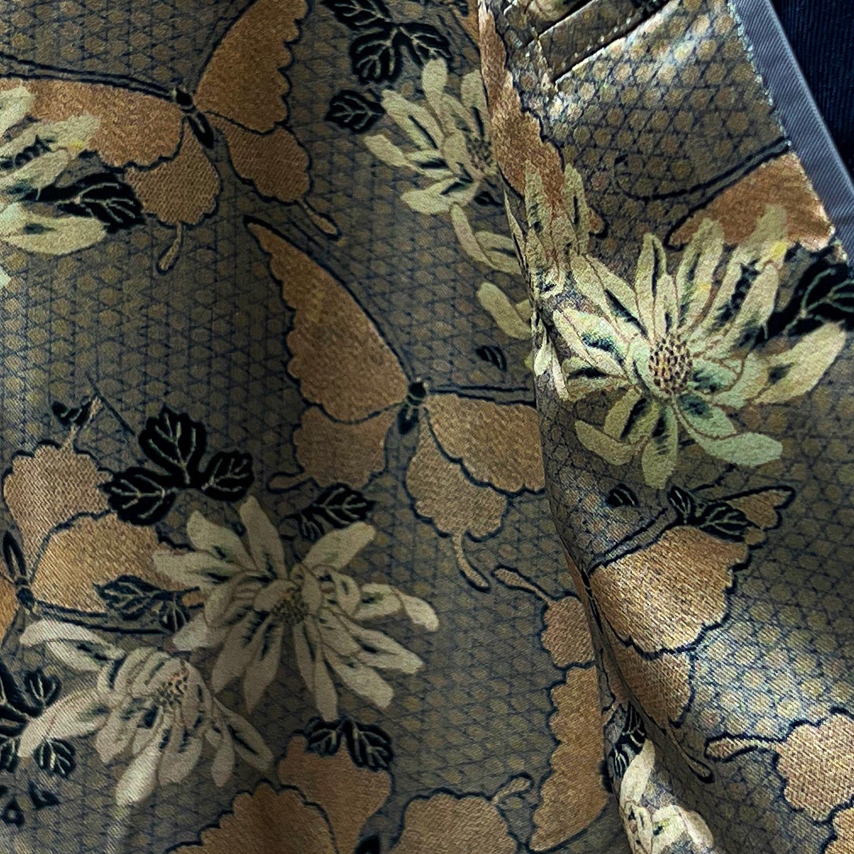 Tailoring available near you for Westwood Hart's dark blue and brown plaid 100% Australian Merino wool suit.