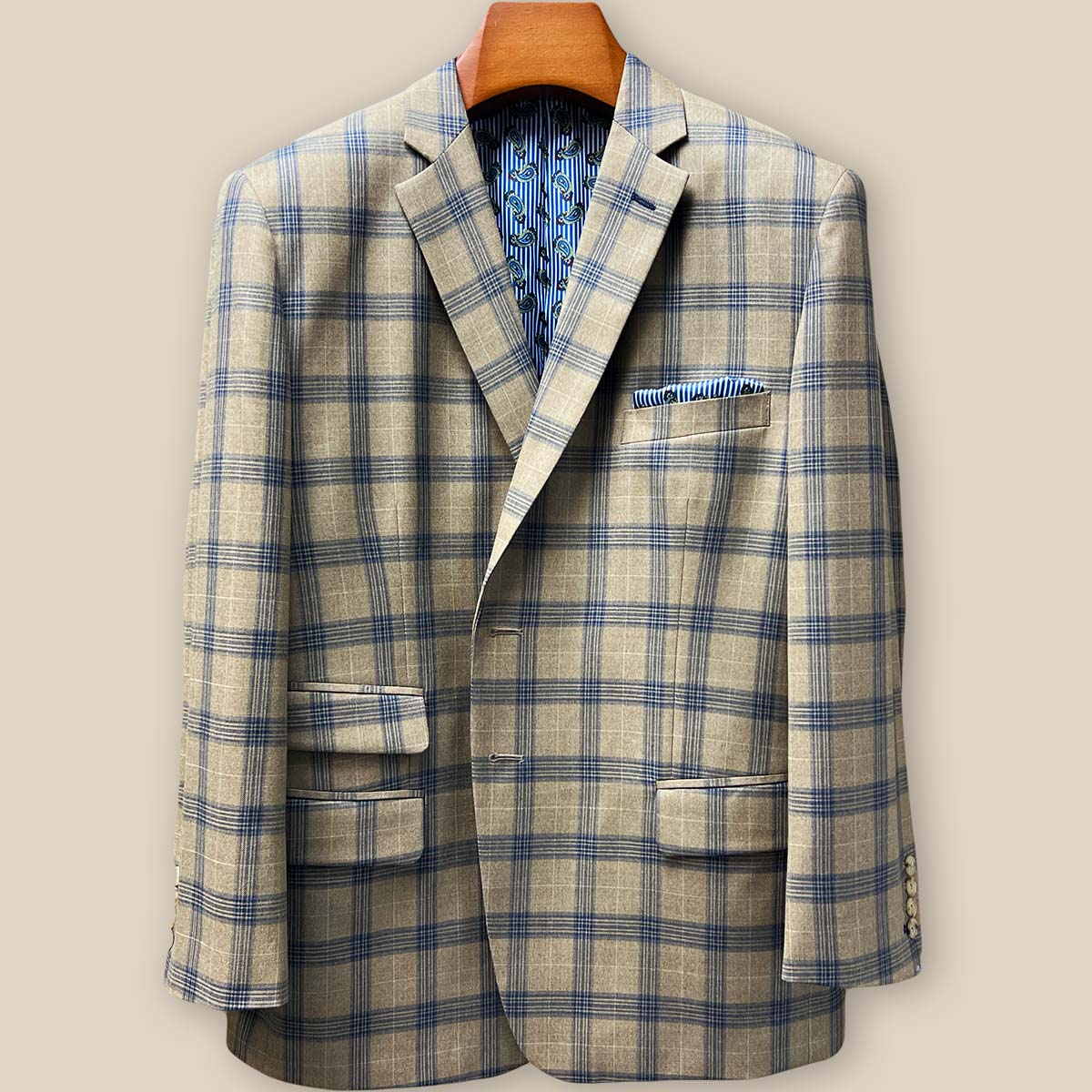 Persimmon Plaid Sportcoat main image 1