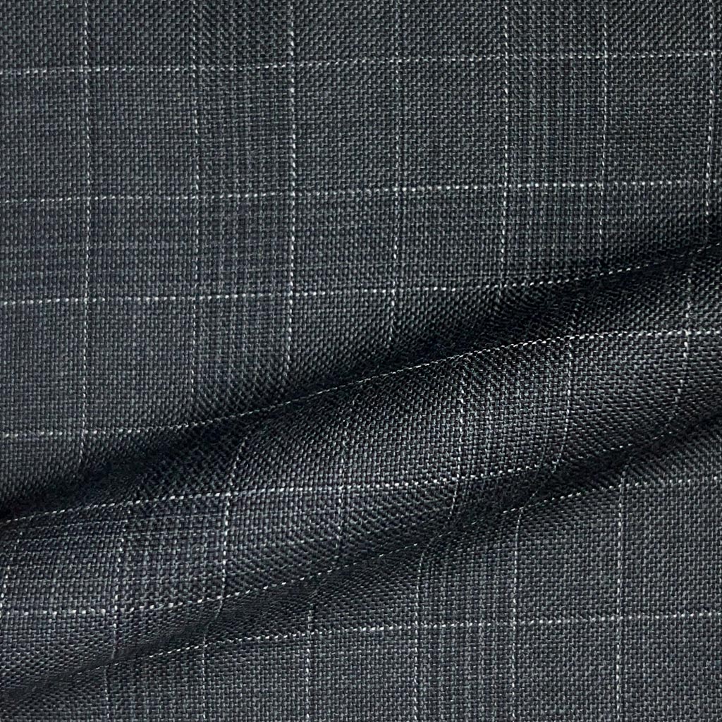 Westwood Hart Online Custom Hand Tailor Suits Sportcoats Trousers Waistcoats Overcoats Charcoal Grey Grid Check