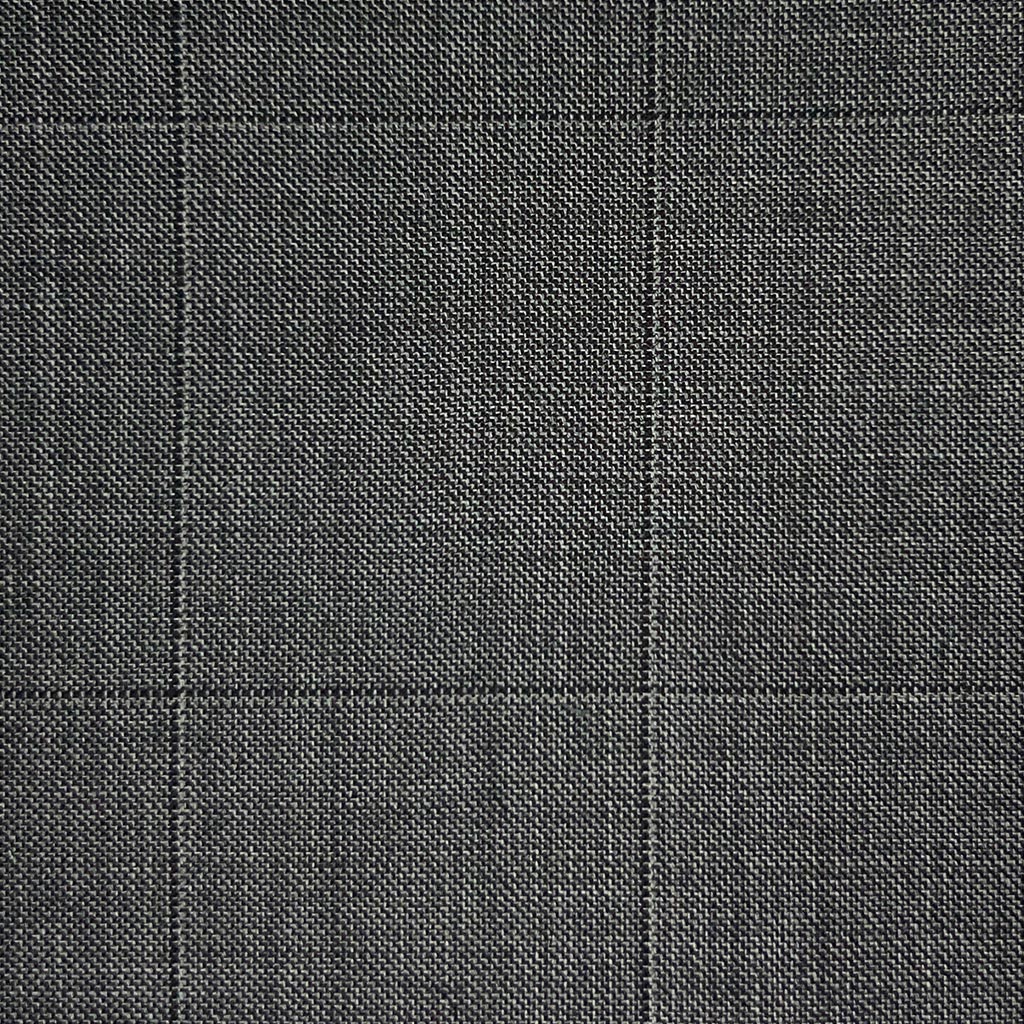 Westwood Hart Online Custom Hand Tailor Suits Sportcoats Trousers Waistcoats Overcoats Dark Grey Windowpane