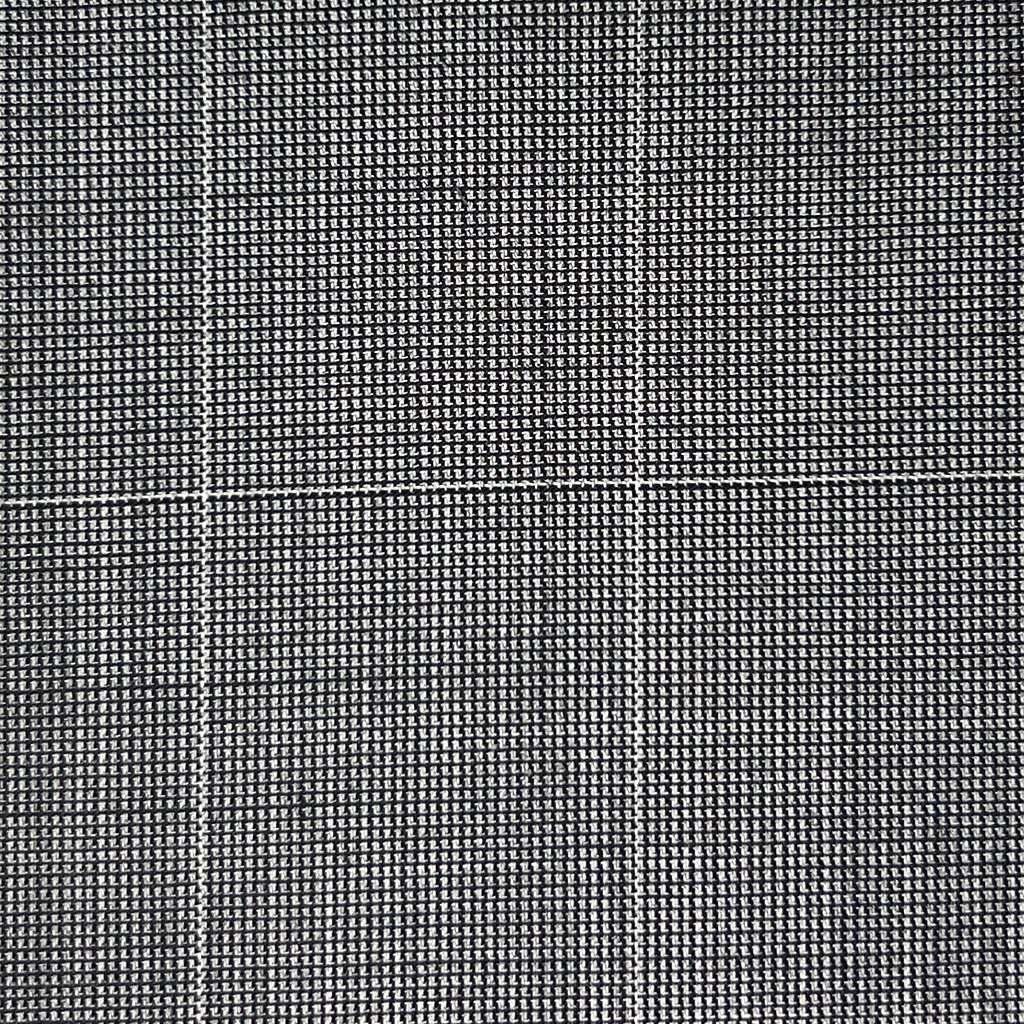 Westwood Hart Online Custom Hand Tailor Suits Sportcoats Trousers Waistcoats Overcoats Light Grey Windowpane