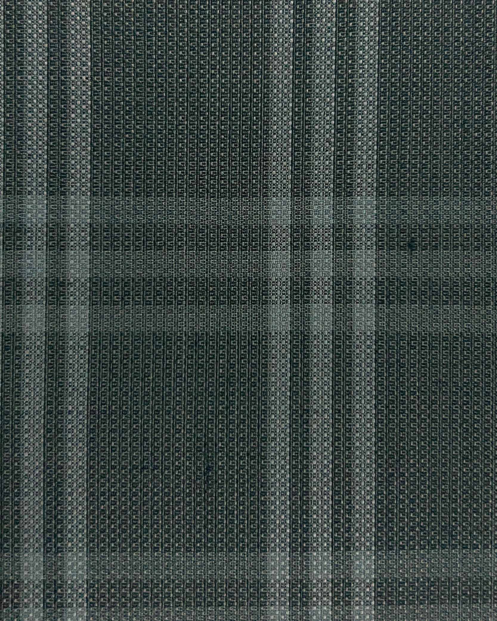 Westwood Hart Online Custom Hand Tailor Suits Sportcoats Trousers Waistcoats Overcoats Dark Grey Silver Plaid Design