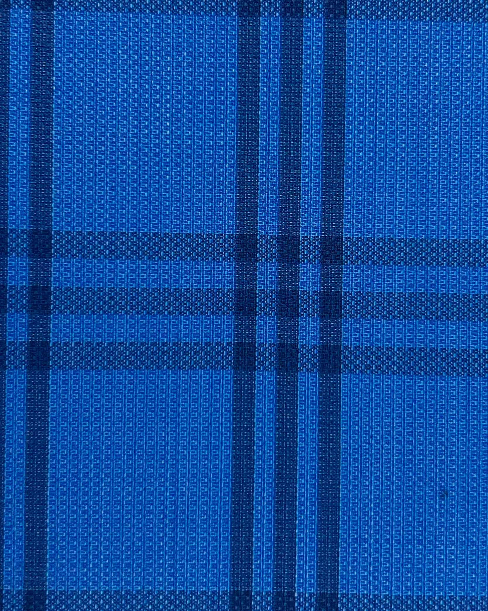 Westwood Hart Online Custom Hand Tailor Suits Sportcoats Trousers Waistcoats Overcoats Cobalt Blue Navy Plaid Design