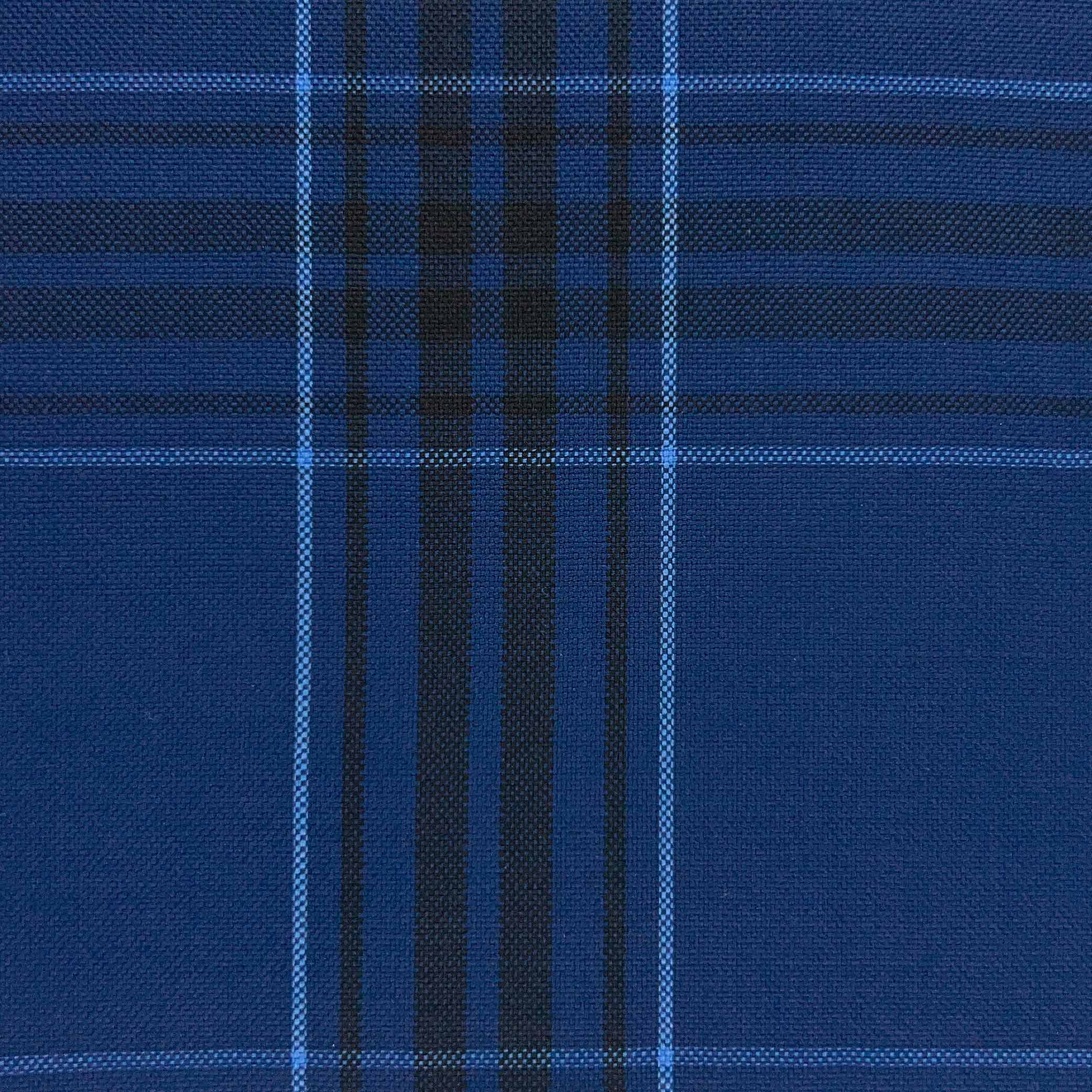 Westwood Hart Online Custom Hand Tailor Suits Sportcoats Trousers Waistcoats Overcoats Royal Blue Black Sky Blue Plaid Design