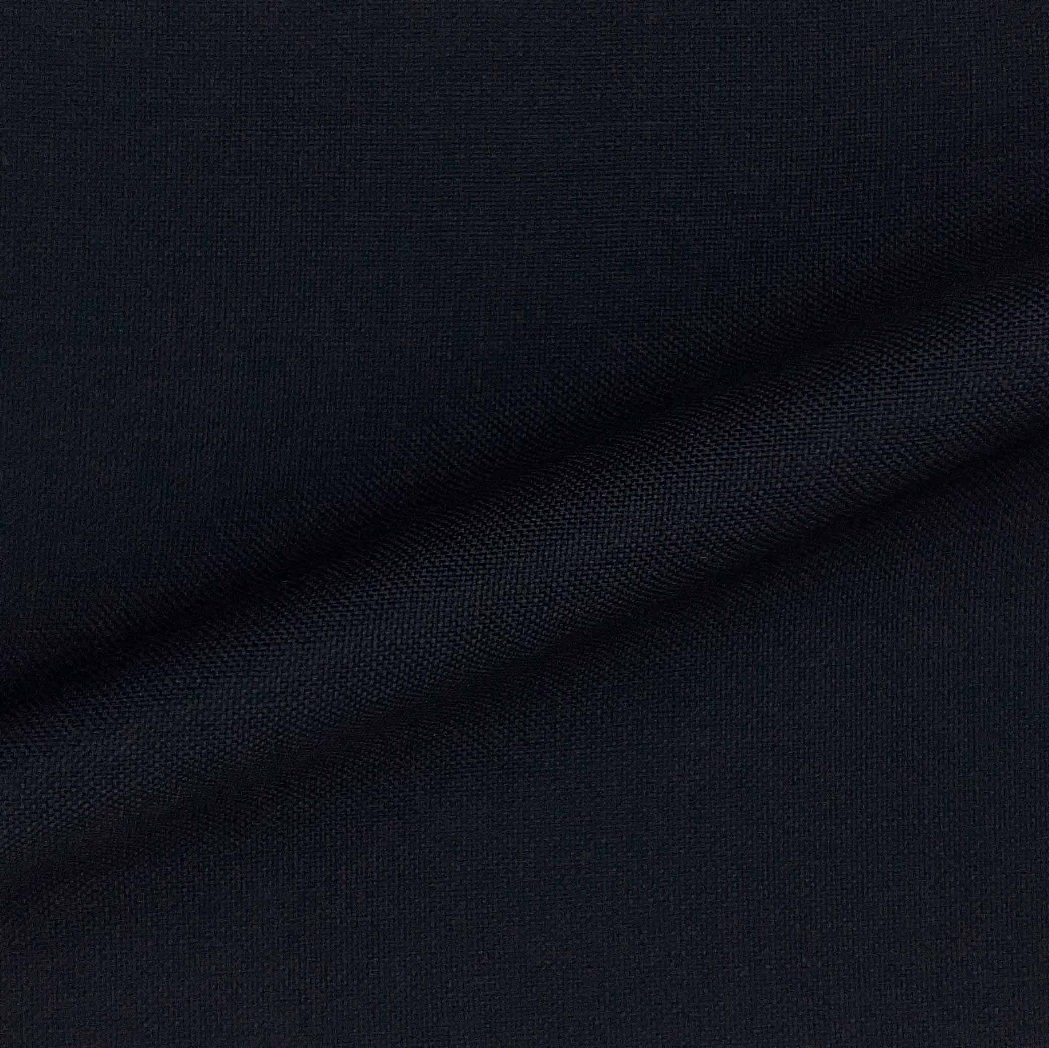 Westwood Hart Online Custom Hand Tailor Suits Sportcoats Trousers Waistcoats Overcoats Midnight Blue Plain Weave Design