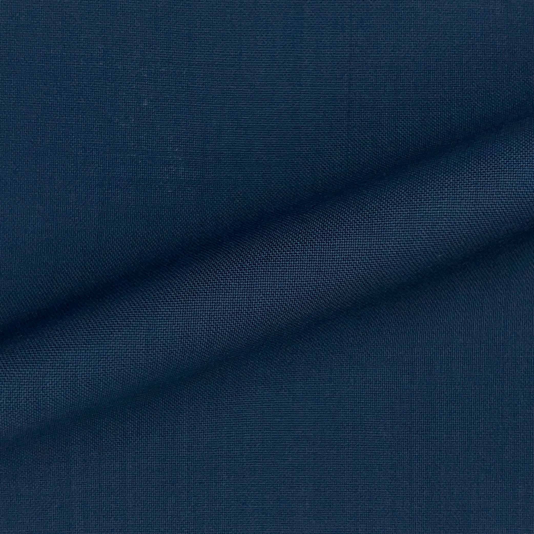 Westwood Hart Online Custom Hand Tailor Suits Sportcoats Trousers Waistcoats Overcoats Slate Blue Plain Weave Design