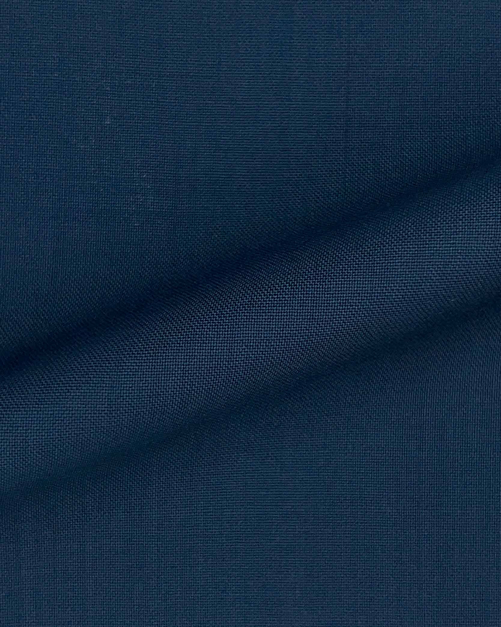 Westwood Hart Online Custom Hand Tailor Suits Sportcoats Trousers Waistcoats Overcoats Slate Blue Plain Weave Design