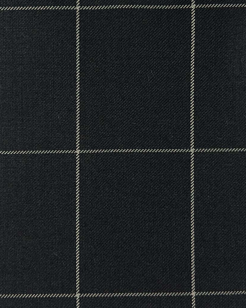 Westwood Hart Online Custom Hand Tailor Suits Sportcoats Trousers Waistcoats Overcoats Charcoal Grey Windowpane