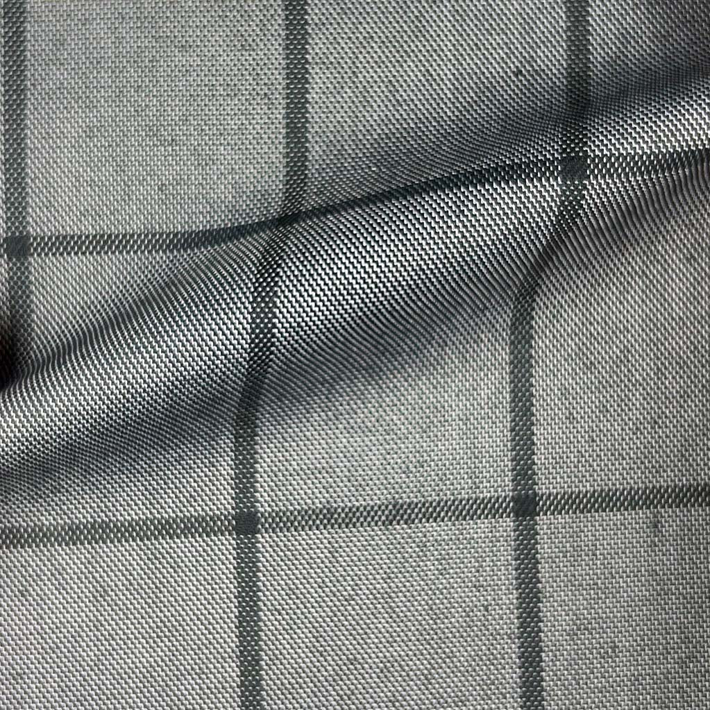 Westwood Hart Online Custom Hand Tailor Suits Sportcoats Trousers Waistcoats Overcoats Silver Grey Bold Windowpane