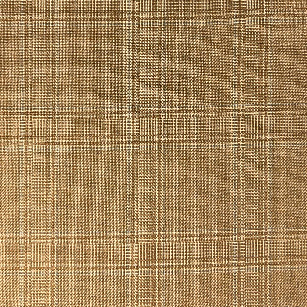 Westwood Hart Online Custom Hand Tailor Suits Sportcoats Trousers Waistcoats Overcoats Tan Self Plaid Design