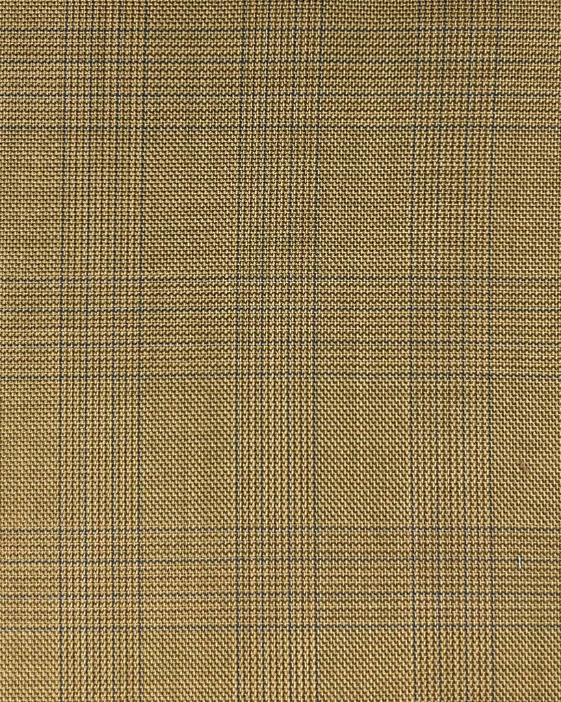Westwood Hart Online Custom Hand Tailor Suits Sportcoats Trousers Waistcoats Overcoats Khaki With Blue Plaid