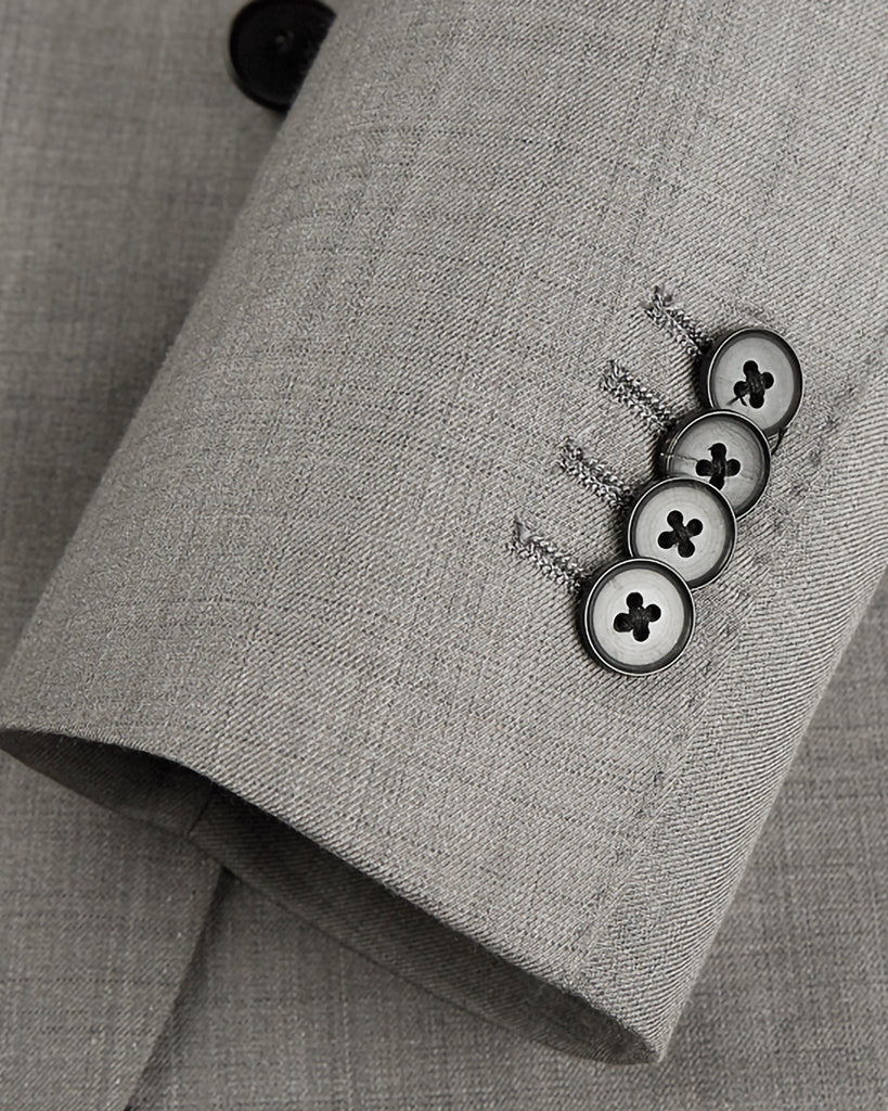 Westwood Hart Online Custom Hand Tailor Suits Sportcoats Trousers Waistcoats Overcoats Light Grey Plain Weave