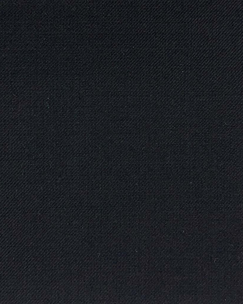 Close-up of the plain weave fabric on a custom suit for online design