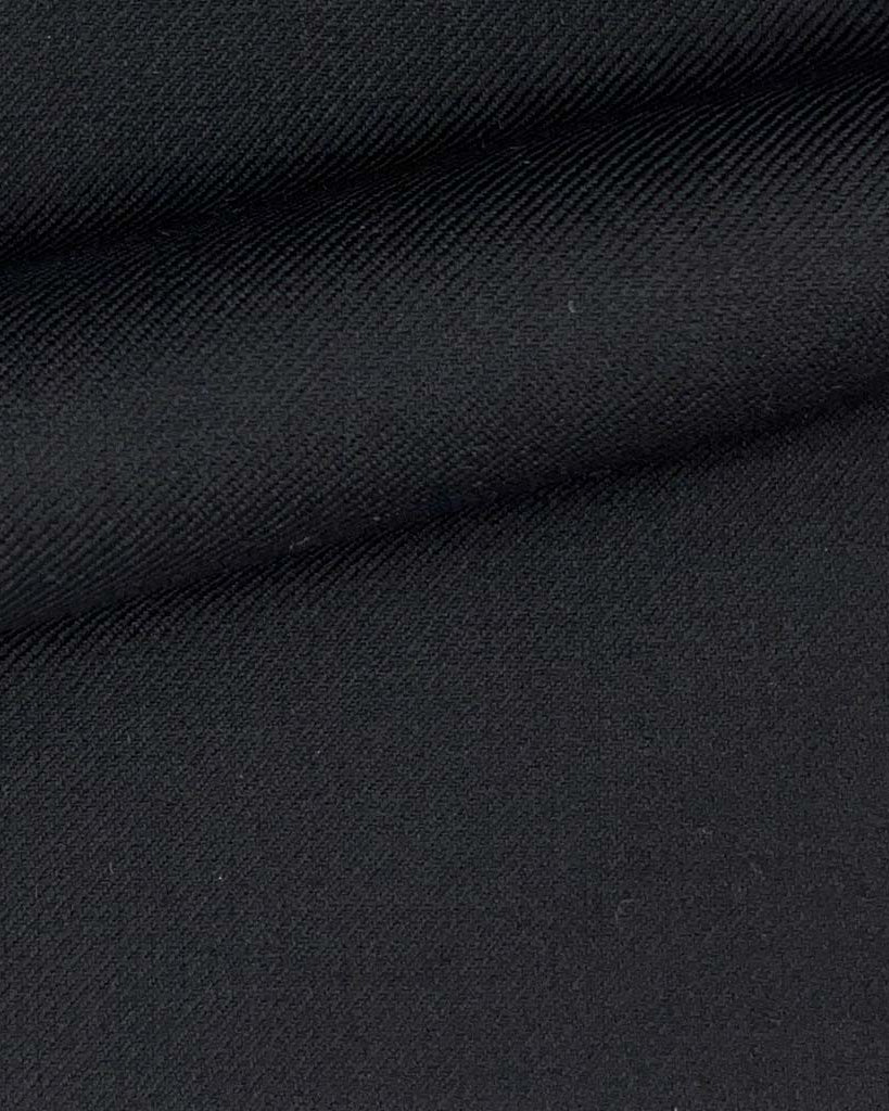 Close-up of the plain weave fabric on a custom suit for online design