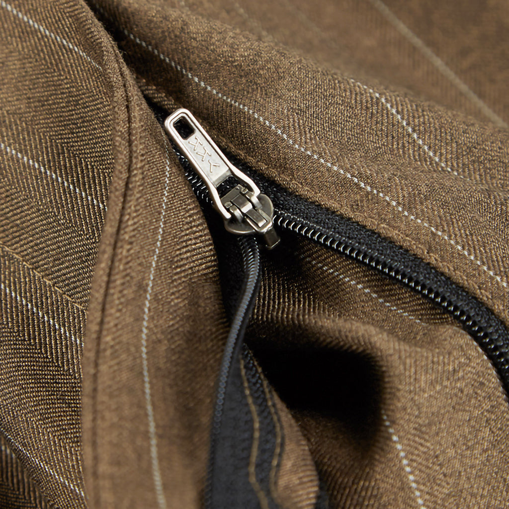 Westwood Hart Online Custom Hand Tailor Suits Sportcoats Trousers Waistcoats Overcoats Brown Pinstripes