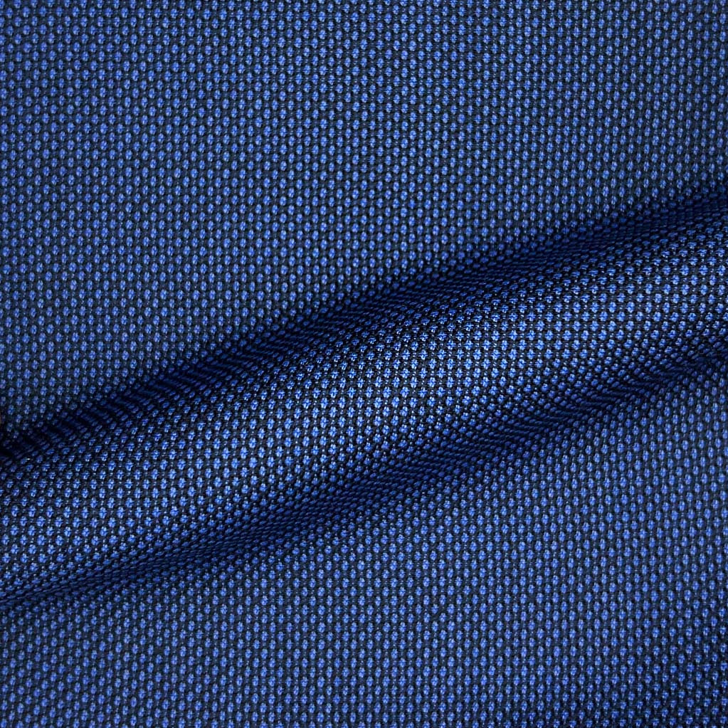 Westwood Hart Online Custom Hand Tailor Suits Sportcoats Trousers Waistcoats Overcoats Blue Birdseye