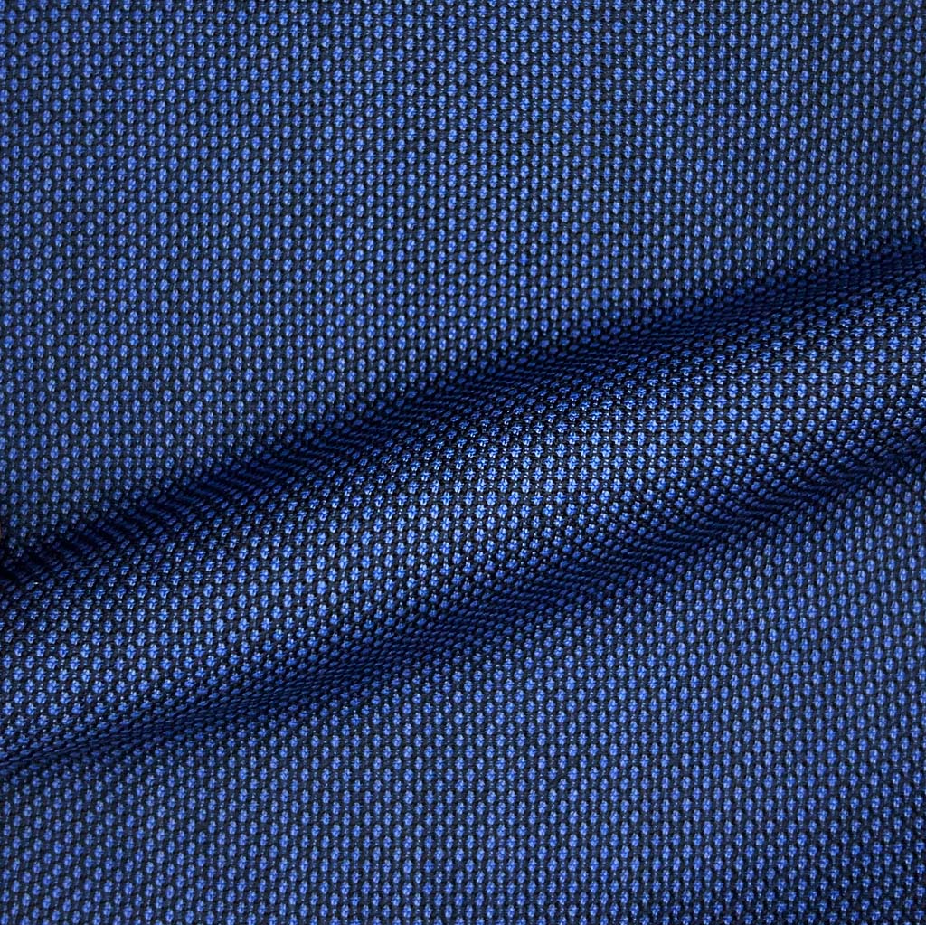 Westwood Hart Online Custom Hand Tailor Suits Sportcoats Trousers Waistcoats Overcoats Blue Birdseye