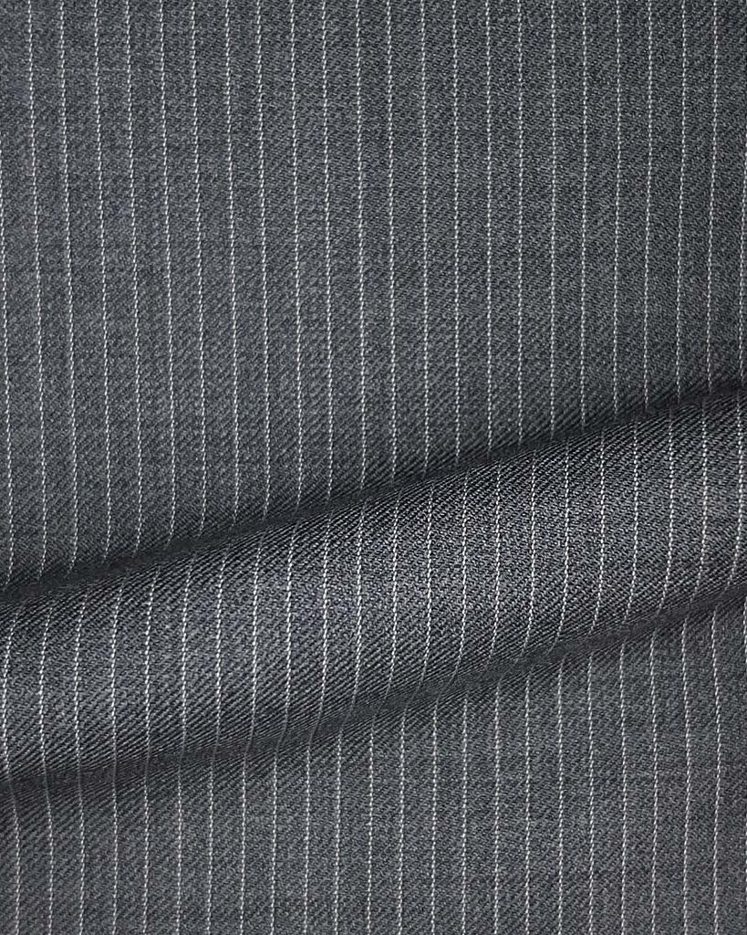 Westwood Hart Online Custom Hand Tailor Suits Sportcoats Trousers Waistcoats Overcoats Grey Narrow Pinstripes