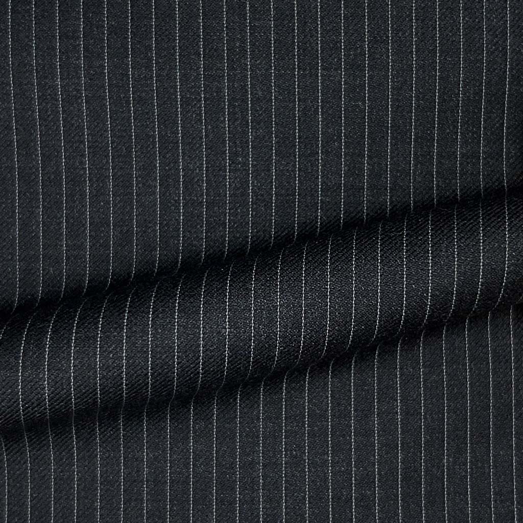 Westwood Hart Online Custom Hand Tailor Suits Sportcoats Trousers Waistcoats Overcoats Charcoal Grey Narrow Pinstripes