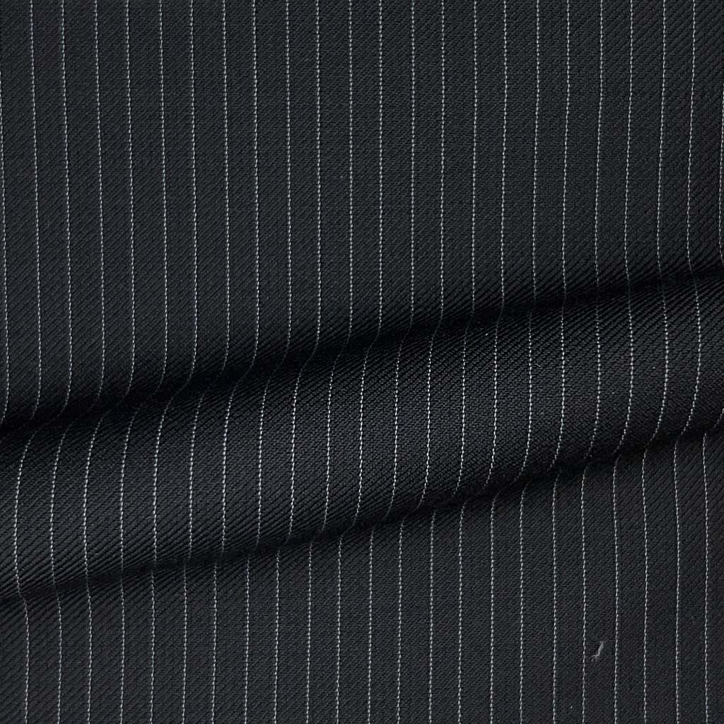 Westwood Hart Online Custom Hand Tailor Suits Sportcoats Trousers Waistcoats Overcoats Black Narrow Pinstripes