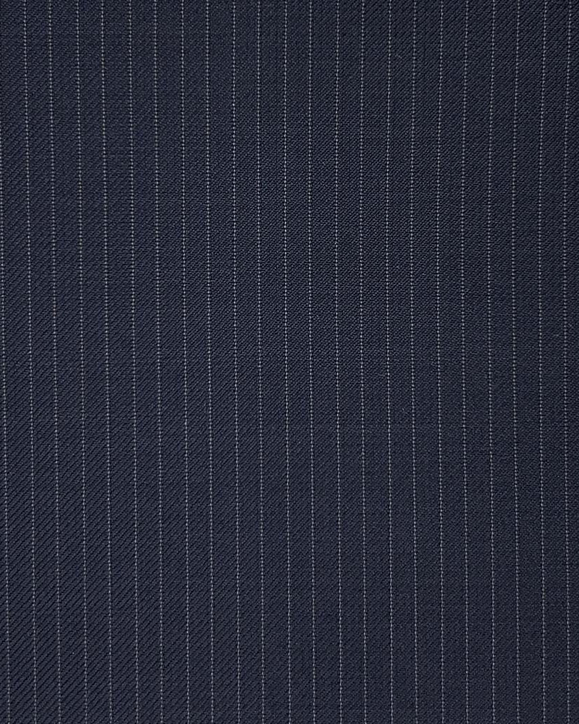 Westwood Hart Online Custom Hand Tailor Suits Sportcoats Trousers Waistcoats Overcoats Navy Narrow Pinstripes