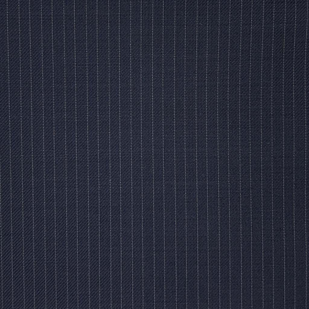Westwood Hart Online Custom Hand Tailor Suits Sportcoats Trousers Waistcoats Overcoats Navy Narrow Pinstripes