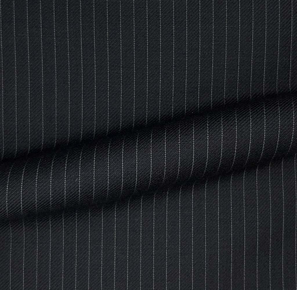 Westwood Hart Online Custom Hand Tailor Suits Sportcoats Trousers Waistcoats Overcoats Black Narrow Pinstripes