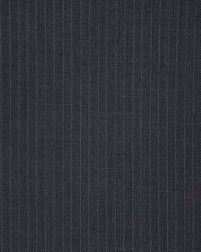 Westwood Hart Online Custom Hand Tailor Suits Sportcoats Trousers Waistcoats Overcoats Dark Grey Narrow Pinstripes