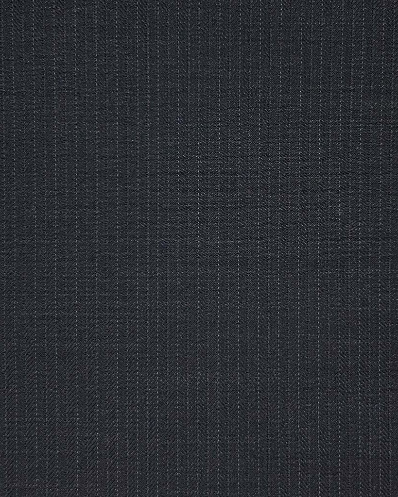 Westwood Hart Online Custom Hand Tailor Suits Sportcoats Trousers Waistcoats Overcoats Dark Chrcoal Grey Self Stripes