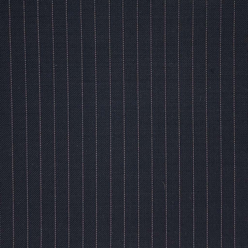 Westwood Hart Online Custom Hand Tailor Suits Sportcoats Trousers Waistcoats Overcoats Midnight Blue With Wine Pinstripes