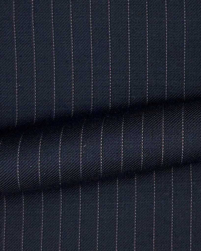 Westwood Hart Online Custom Hand Tailor Suits Sportcoats Trousers Waistcoats Overcoats Midnight Blue With Wine Pinstripes