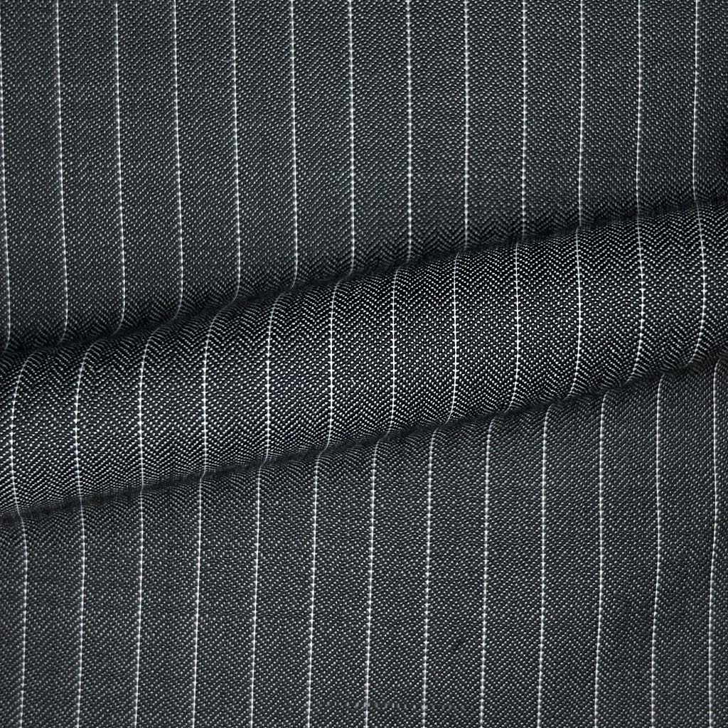 Westwood Hart Online Custom Hand Tailor Suits Sportcoats Trousers Waistcoats Overcoats Steel Grey Pinstripes