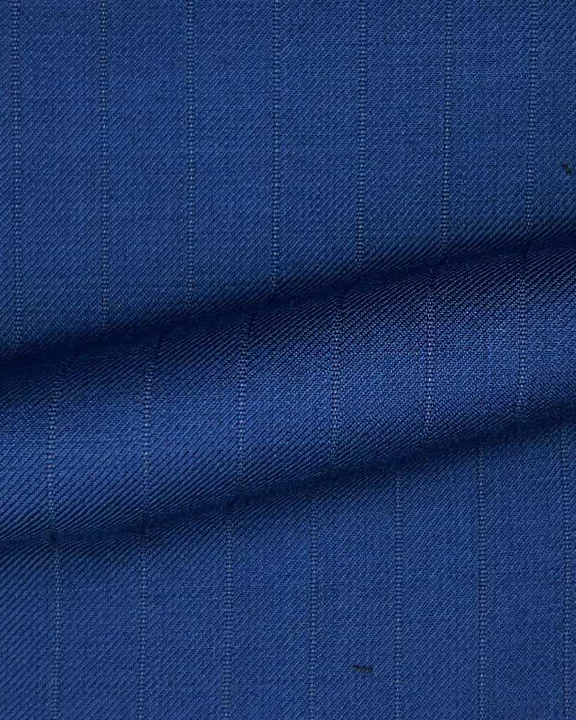 Westwood Hart Online Custom Hand Tailor Suits Sportcoats Trousers Waistcoats Overcoats Cobalt Blue Pinstripes