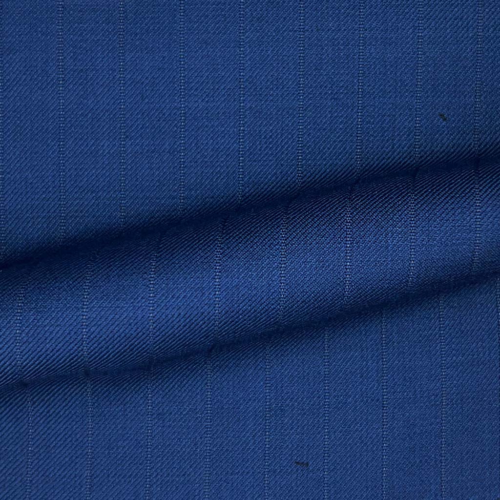 Westwood Hart Online Custom Hand Tailor Suits Sportcoats Trousers Waistcoats Overcoats Cobalt Blue Pinstripes