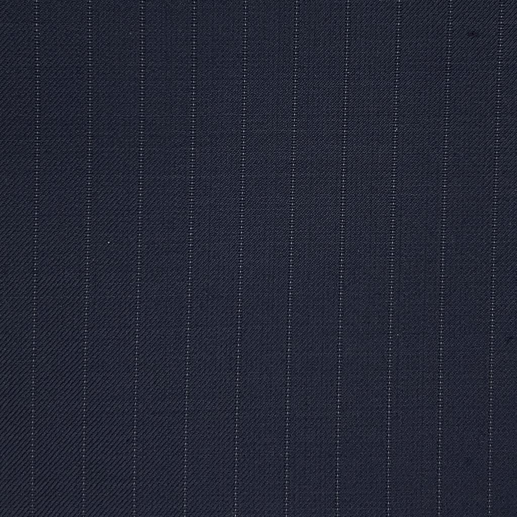 Westwood Hart Online Custom Hand Tailor Suits Sportcoats Trousers Waistcoats Overcoats Midnight Blue Pinstripes