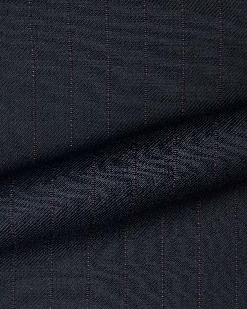 Westwood Hart Online Custom Hand Tailor Suits Sportcoats Trousers Waistcoats Overcoats Black With Red Pinstripes