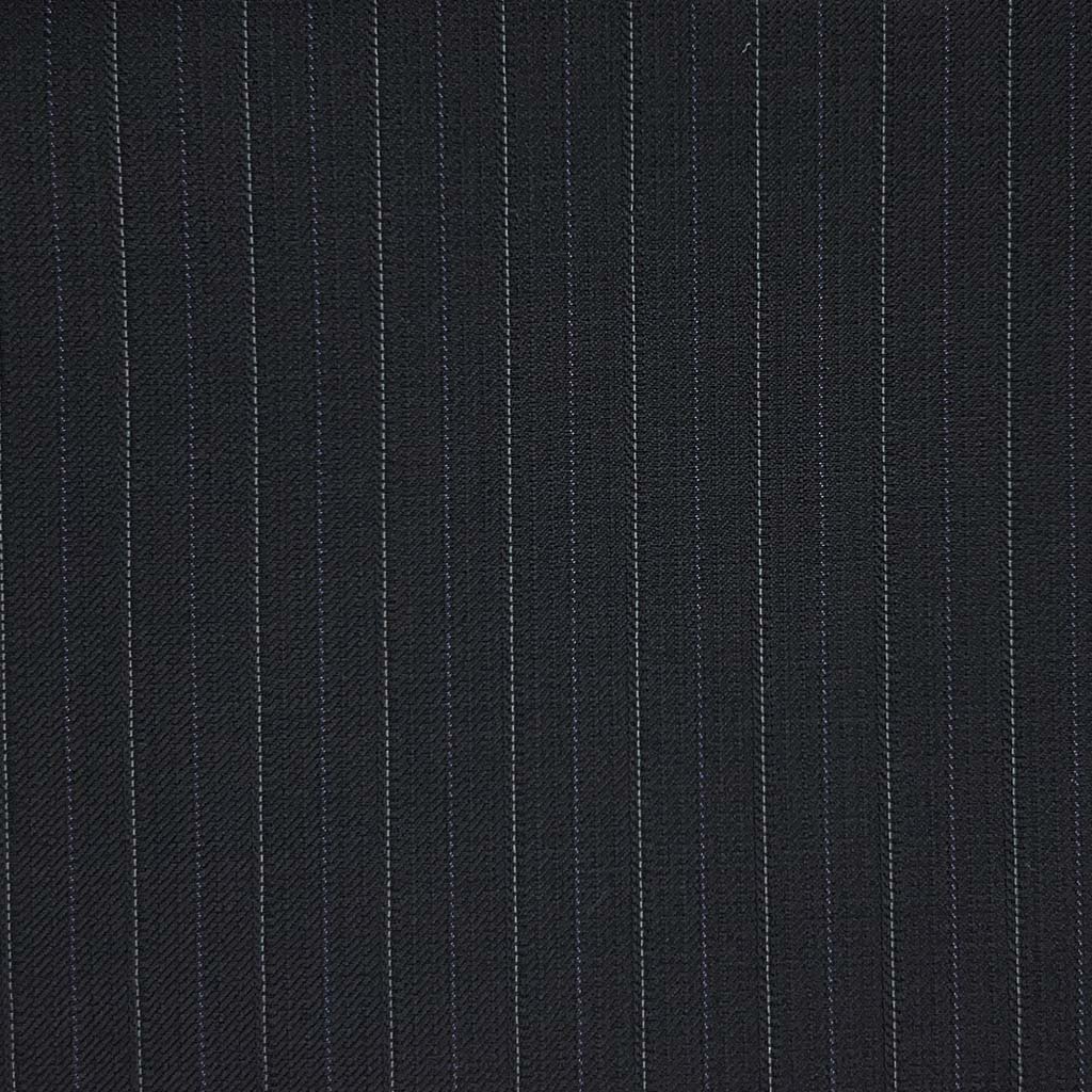 Westwood Hart Online Custom Hand Tailor Suits Sportcoats Trousers Waistcoats Overcoats Black With Silver And Lilac Pinstripes