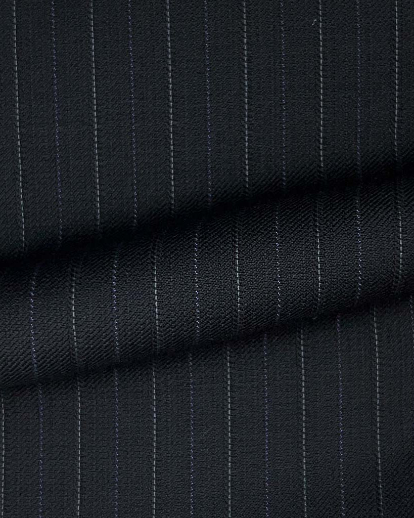 Westwood Hart Online Custom Hand Tailor Suits Sportcoats Trousers Waistcoats Overcoats Black With Silver And Lilac Pinstripes