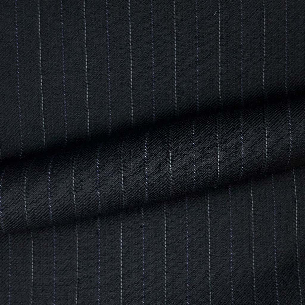 Westwood Hart Online Custom Hand Tailor Suits Sportcoats Trousers Waistcoats Overcoats Black With Silver And Lilac Pinstripes