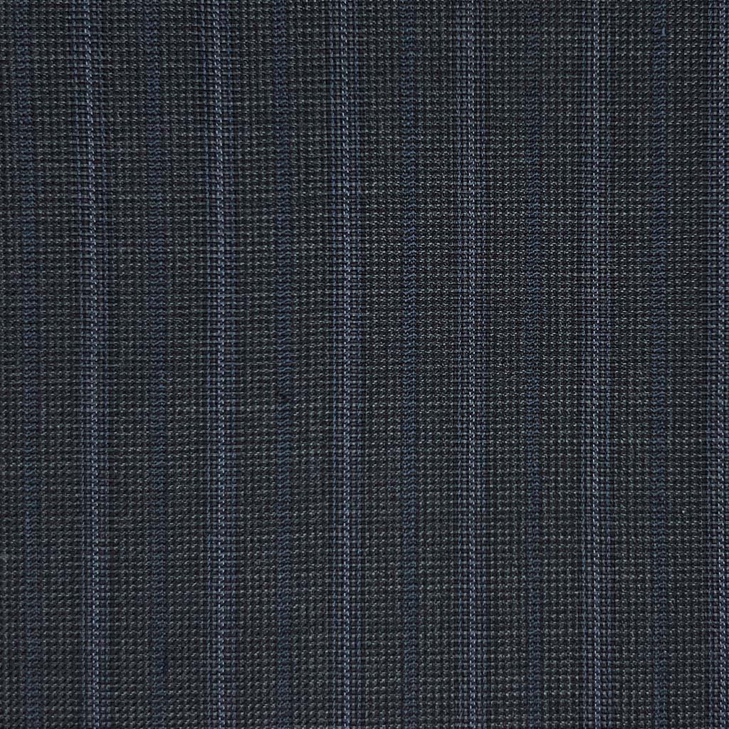 Westwood Hart Online Custom Hand Tailor Suits Sportcoats Trousers Waistcoats Overcoats Dark Grey With Blue Pinstripes