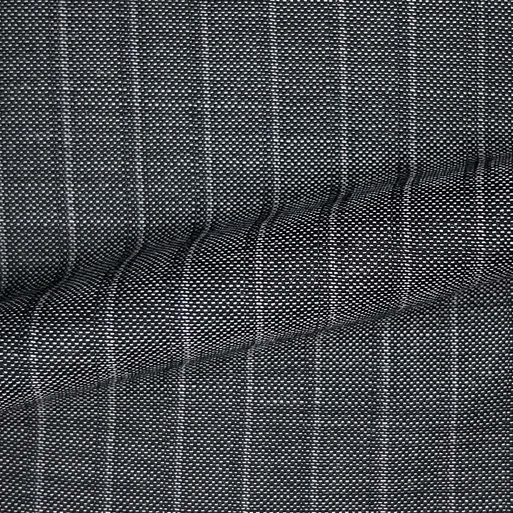 Westwood Hart Online Custom Hand Tailor Suits Sportcoats Trousers Waistcoats Overcoats Silver Grey Self Stripes