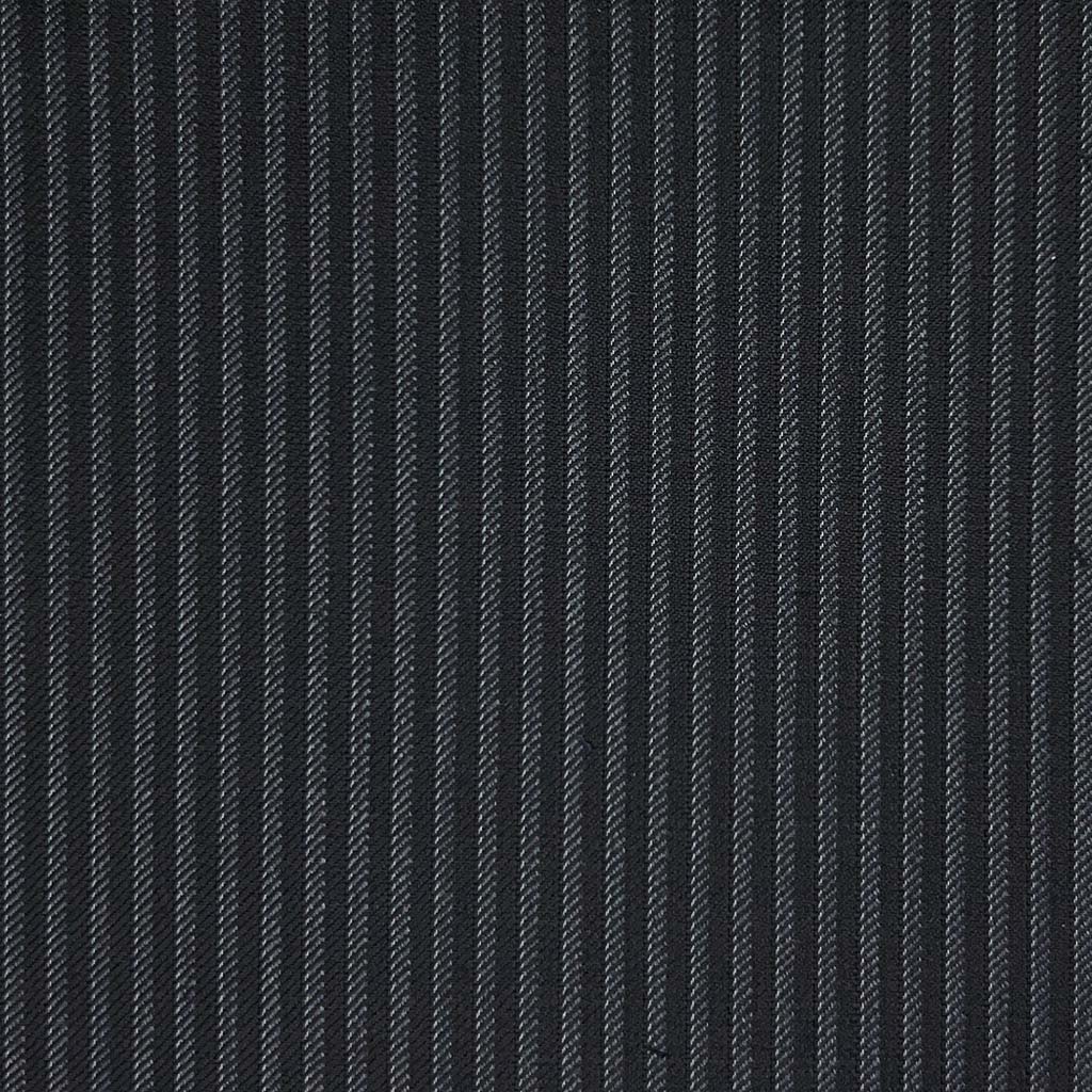 Westwood Hart Online Custom Hand Tailor Suits Sportcoats Trousers Waistcoats Overcoats Black With Grey Stripes