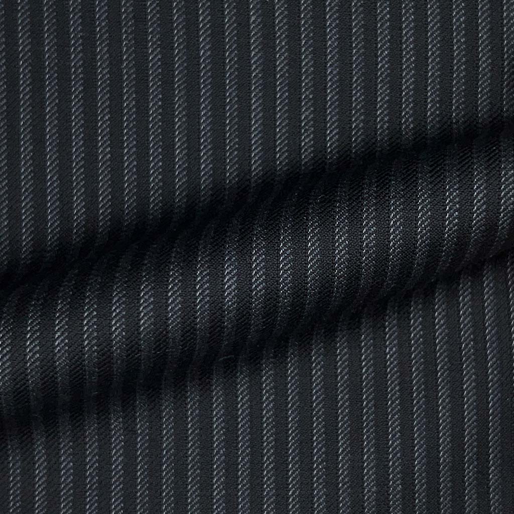 Westwood Hart Online Custom Hand Tailor Suits Sportcoats Trousers Waistcoats Overcoats Black With Grey Stripes