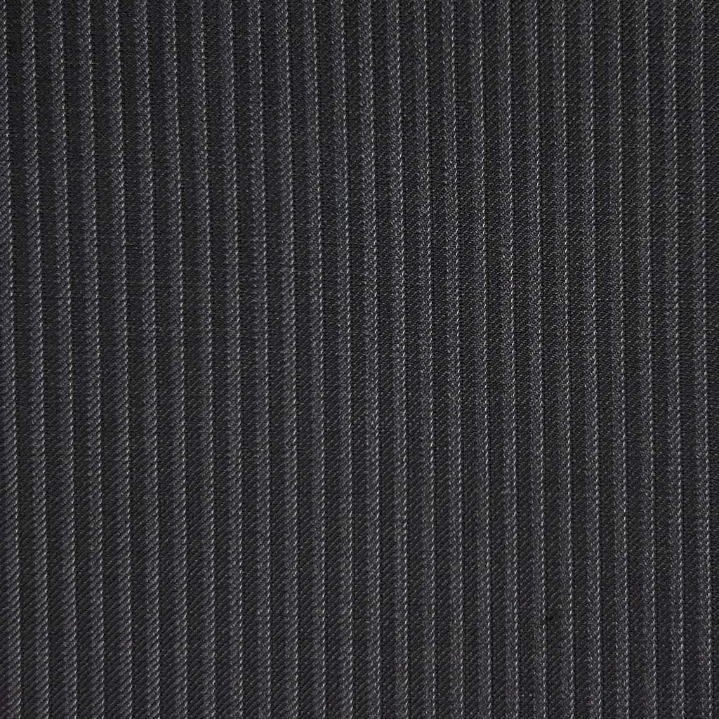 Westwood Hart Online Custom Hand Tailor Suits Sportcoats Trousers Waistcoats Overcoats Dark Brown With Grey Stripes